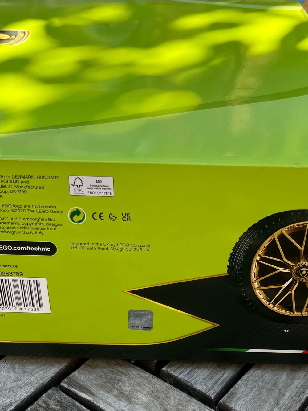 LEGO Technic Lamborghini Sián FKP 37